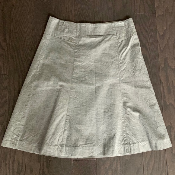 RW&Co Gray Fully Lined Skirt - Picture 2 of 5